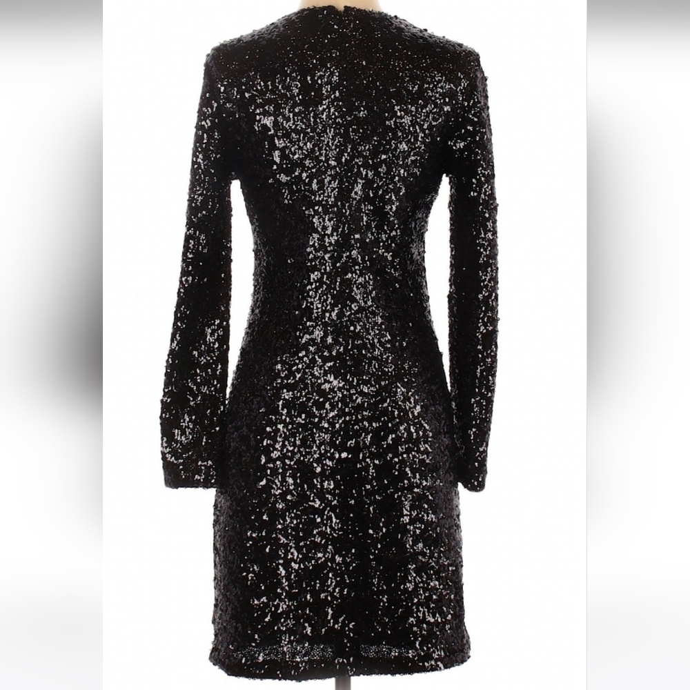 Small Tory Burch black sequin dress - Picture 2 of 3